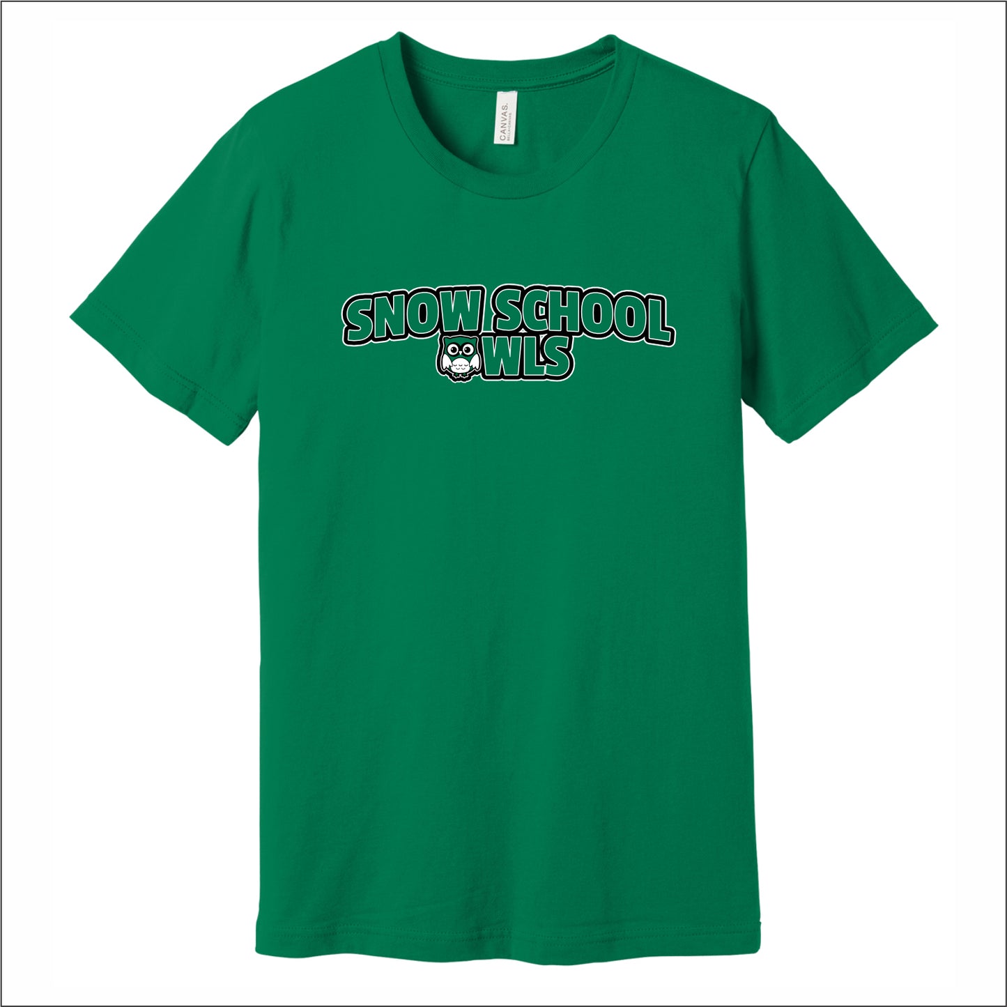 Snow Elementary Soft Jersey Short Sleeve T-shirt - Des. B