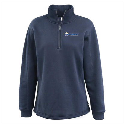 Somerset Career Ladies Open Bottom 1/4 Zip Sweatshirt