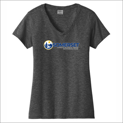 Somerset Career Ladies Fan Favorite V-Neck Tee