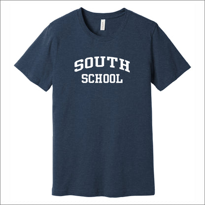 South School Staff Heathered Soft Jersey T-shirt