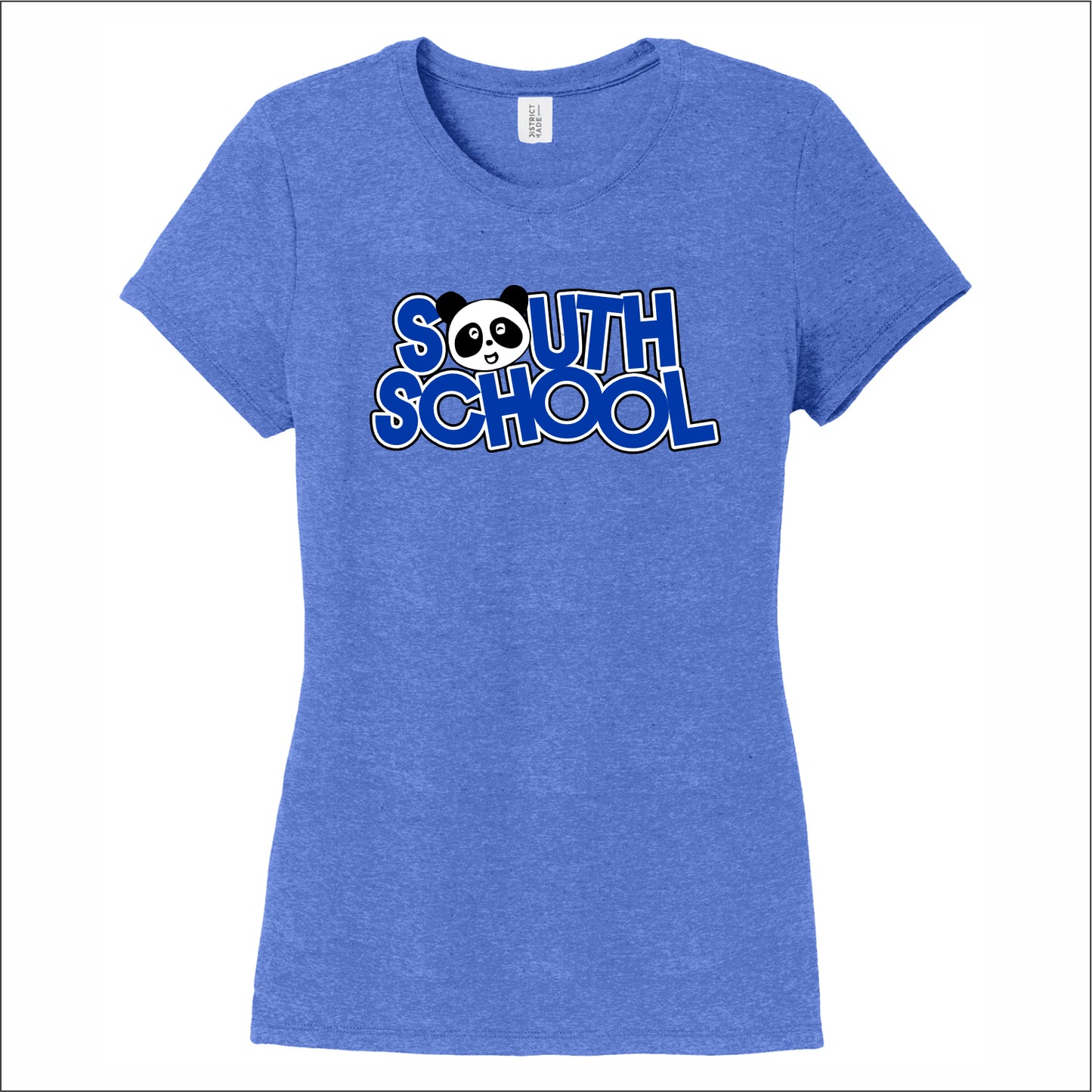 South School Staff Ladies Perfect Tri-Blend Tee
