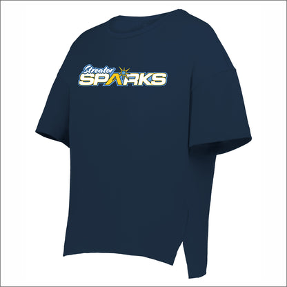 Streator Sparks Girls/Ladies Effortless Boxy Tee