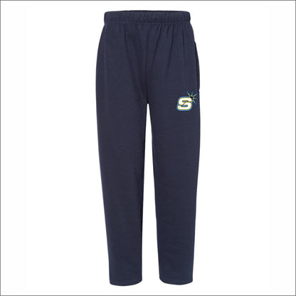 Streator Sparks Open Bottom Sweatpants w/pockets