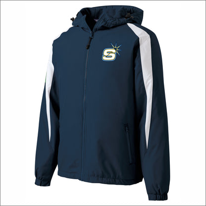 Streator Sparks Fleece Lined Colorblock Jacket