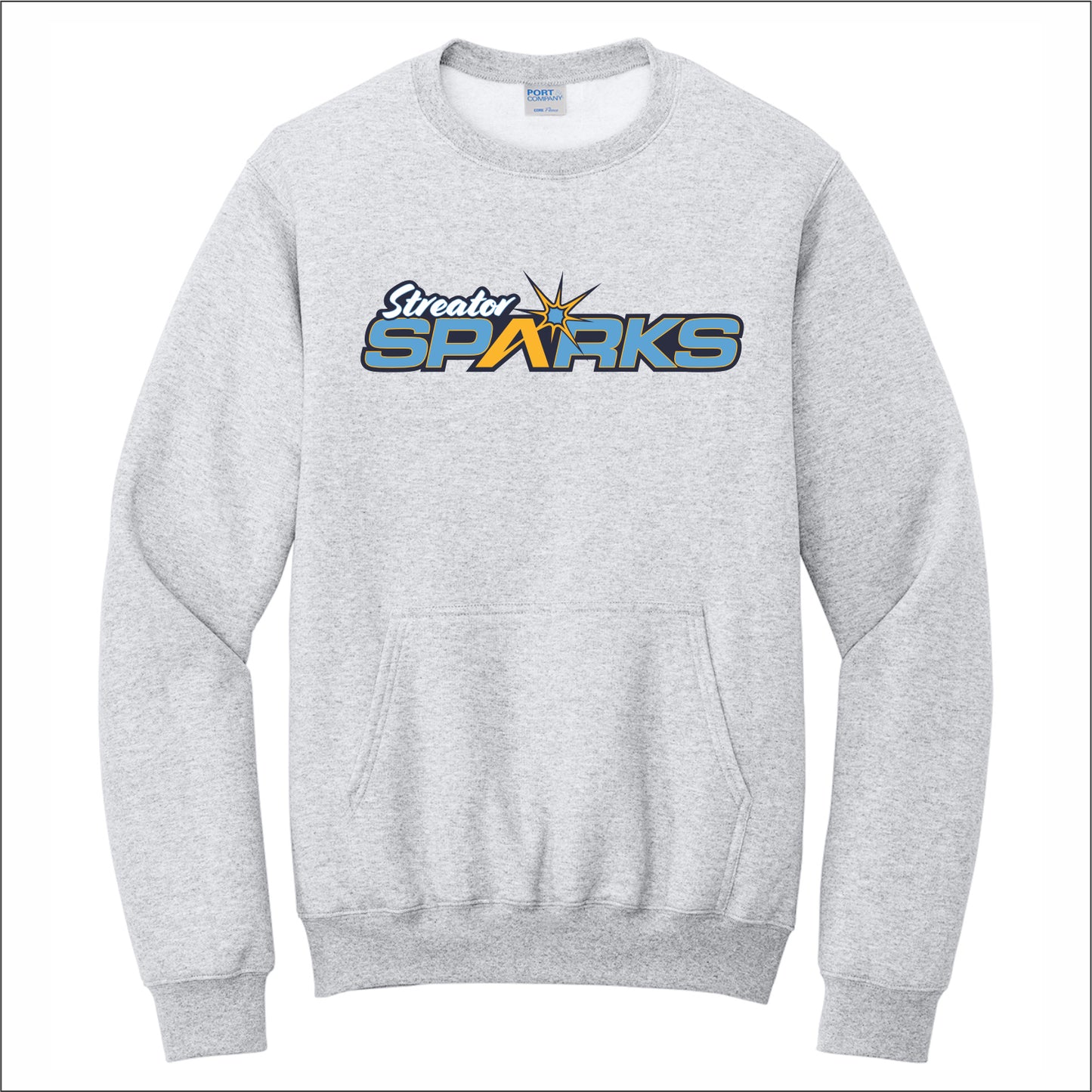 Streator Sparks Crewneck Pouch Pocket Sweatshirt