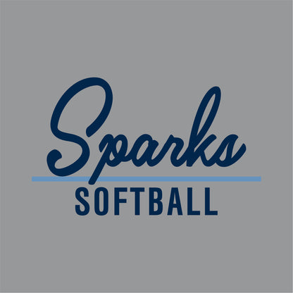Streator Sparks Knit Fold Over Pom-Pom Beanie