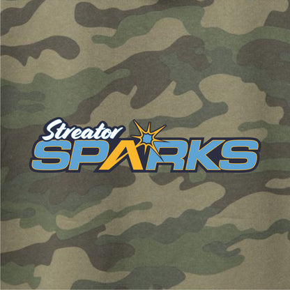 Streator Sparks Camouflage Hooded Sweatshirt