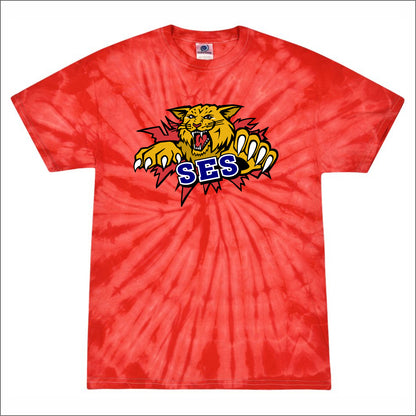 Spencer Elem  Multicolor Tie-Dye T-shirt