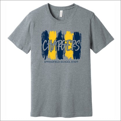 Springfield Elementary STAFF Heathered Soft Jersey T-shirt