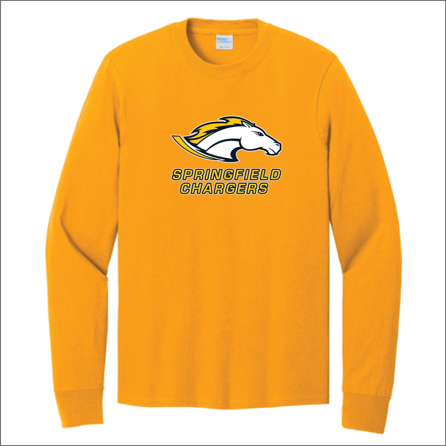 Springfield Elementary Long Sleeve T-shirt - Des. A