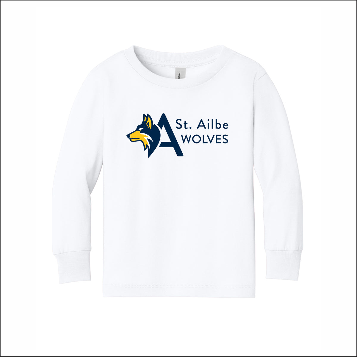 St. Ailbe School Toddler Soft Jersey Long Sleeve Tee