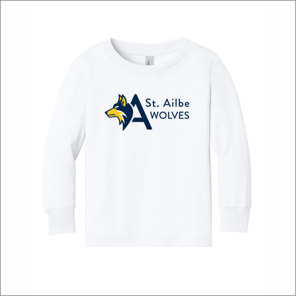 St. Ailbe School Toddler Soft Jersey Long Sleeve Tee