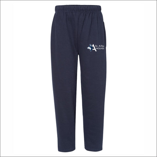 St. Ailbe School Open Bottom Sweatpants w/pockets