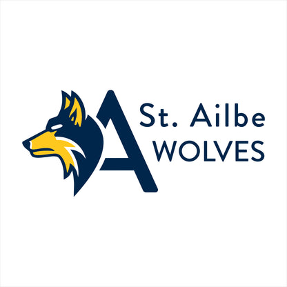 St. Ailbe School 3/4 Sleeve Baseball T-shirt