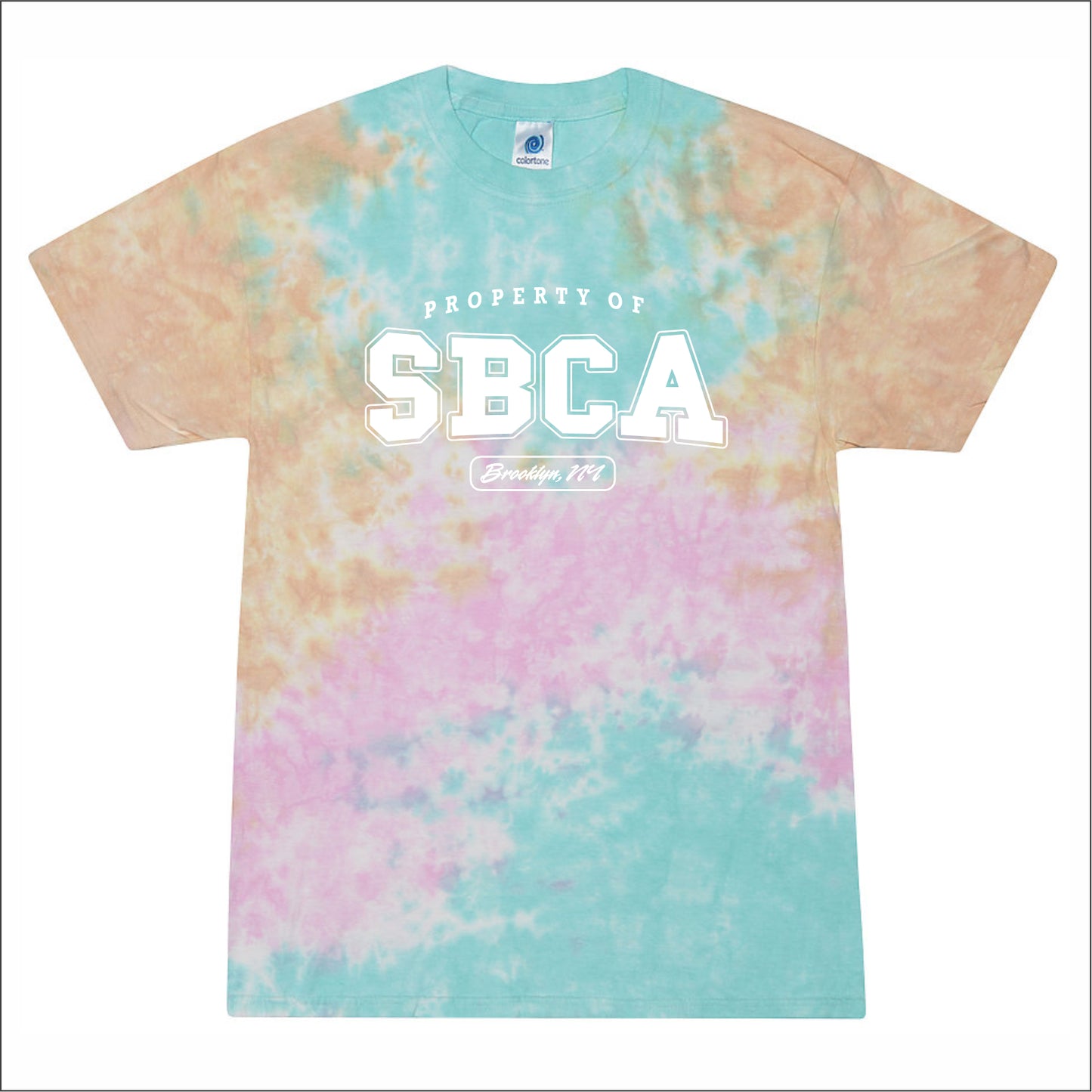 St. Bernadette Tie-Dye T-shirt - Des. B