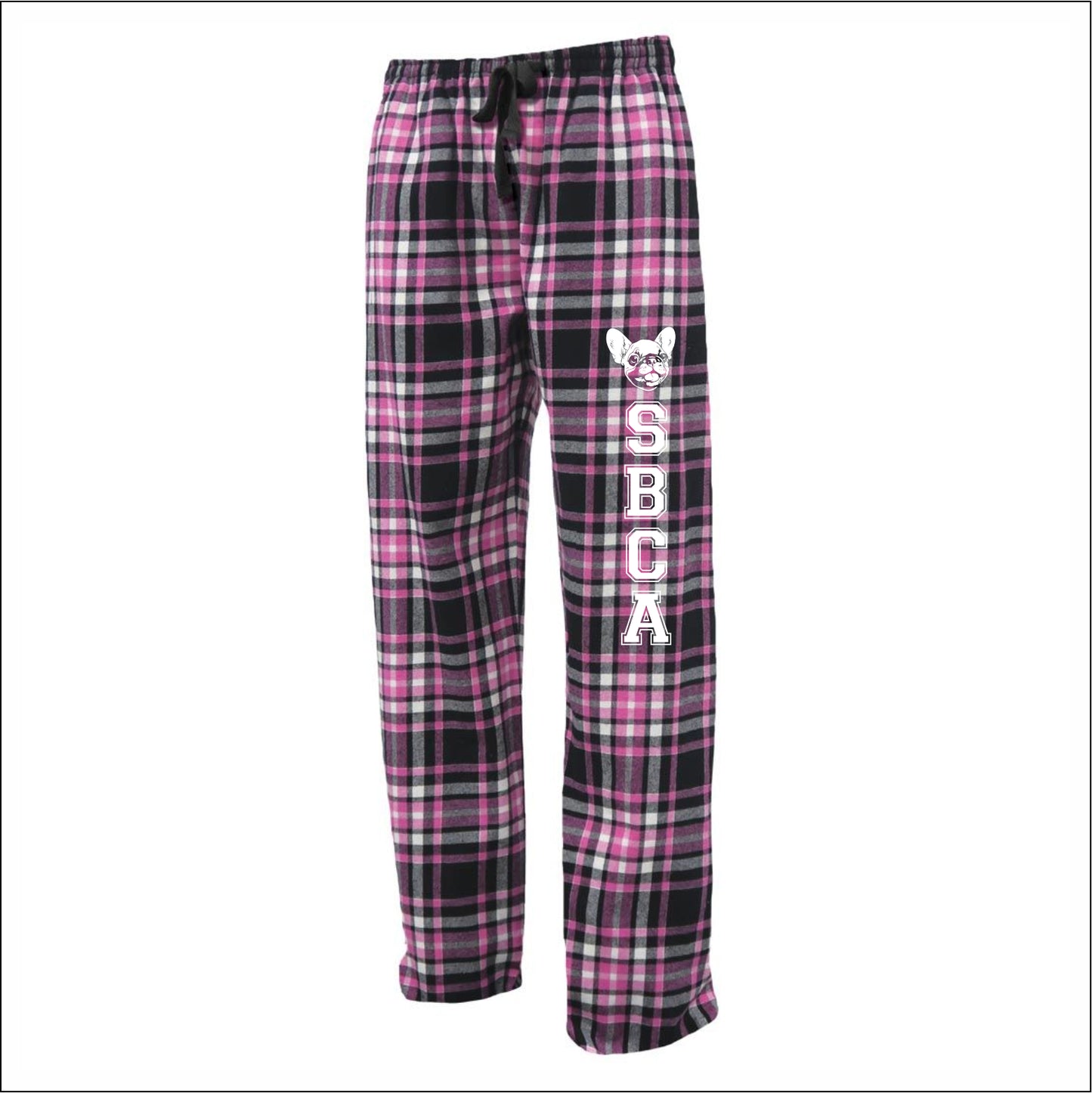 St. Bernadette Plaid Flannel Pants