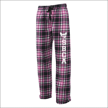 St. Bernadette Plaid Flannel Pants