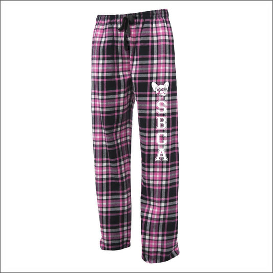 St. Bernadette Plaid Flannel Pants