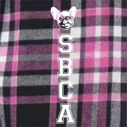 St. Bernadette Plaid Flannel Pants