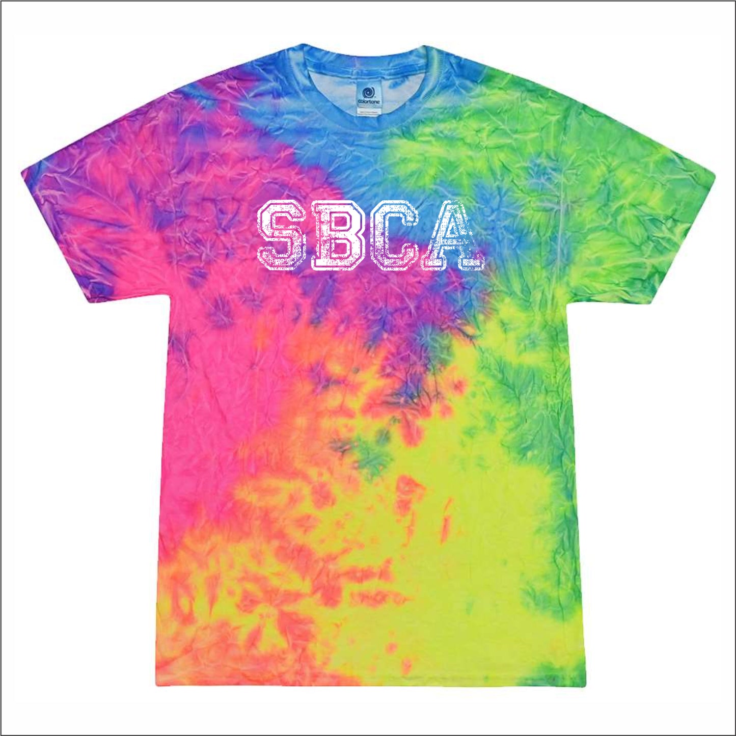 St. Bernadette Tie-Dye T-shirt - Des. A