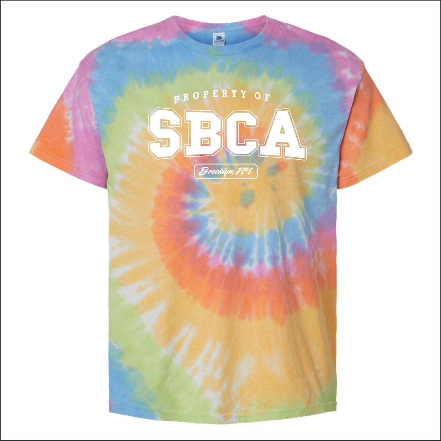 St. Bernadette Tie-Dye T-shirt - Des. B