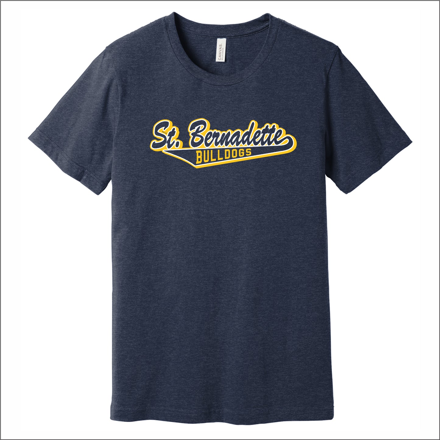St. Bernadette Soft Jersey T-shirt - Des. D