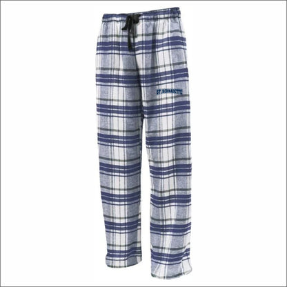 St. Bernadette Plaid Flannel Pants