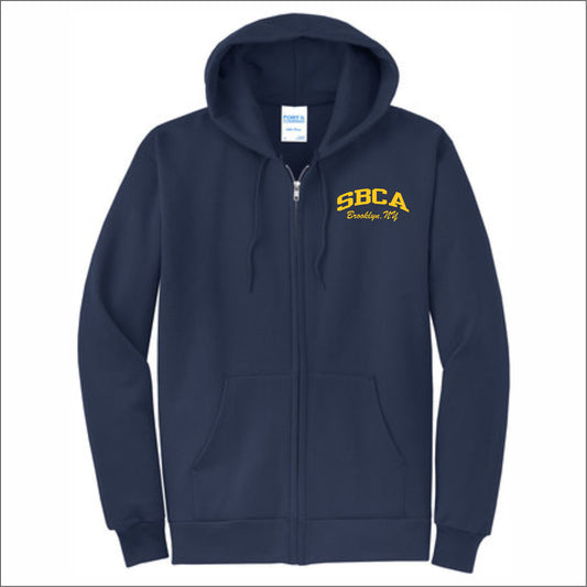 St. Bernadette Full-Zip Hooded Sweatshirt