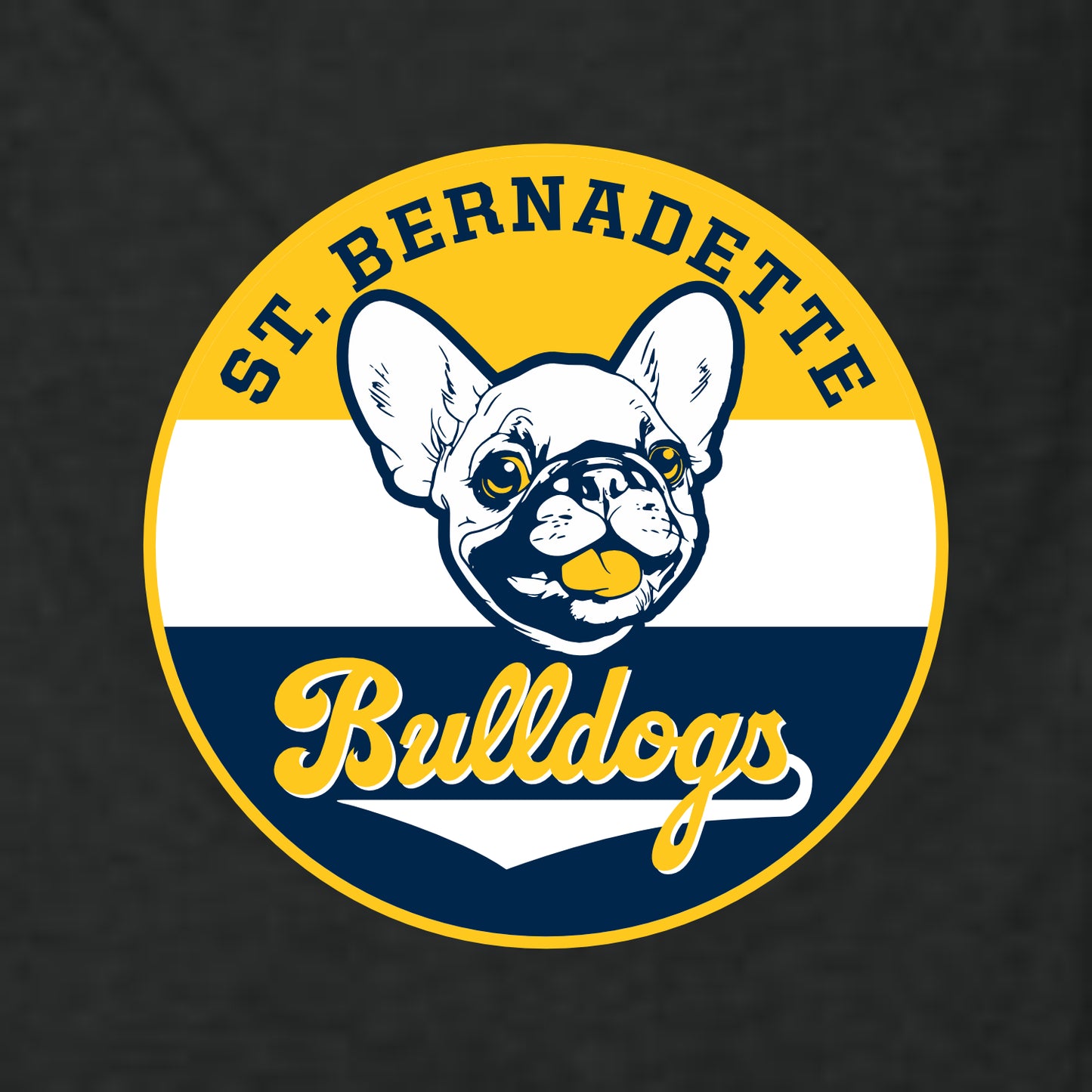St. Bernadette Soft Jersey T-shirt - Des. C