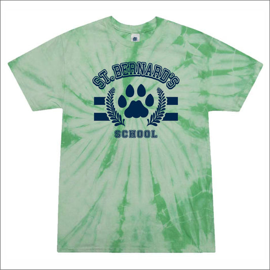 St. Bernard's School Tie-Dye T-shirt - Des. A