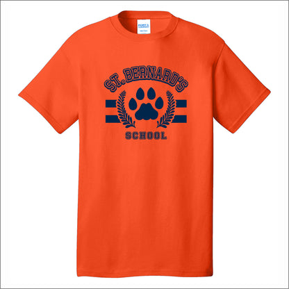 St. Bernard's School Short Sleeve T-shirt - Des. A