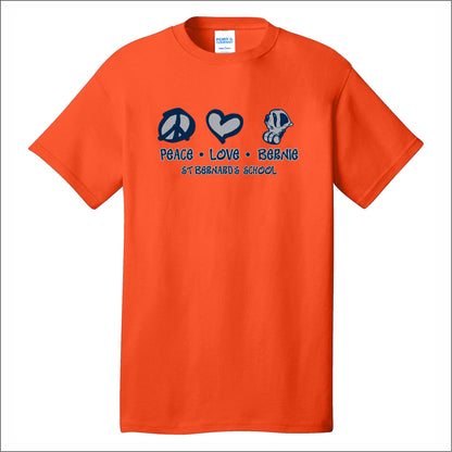 St. Bernard's School Short Sleeve T-shirt - Des. B