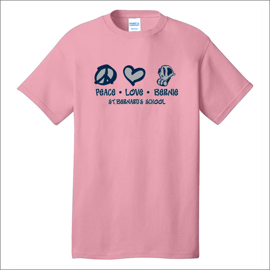 St. Bernard's School Short Sleeve T-shirt - Des. B