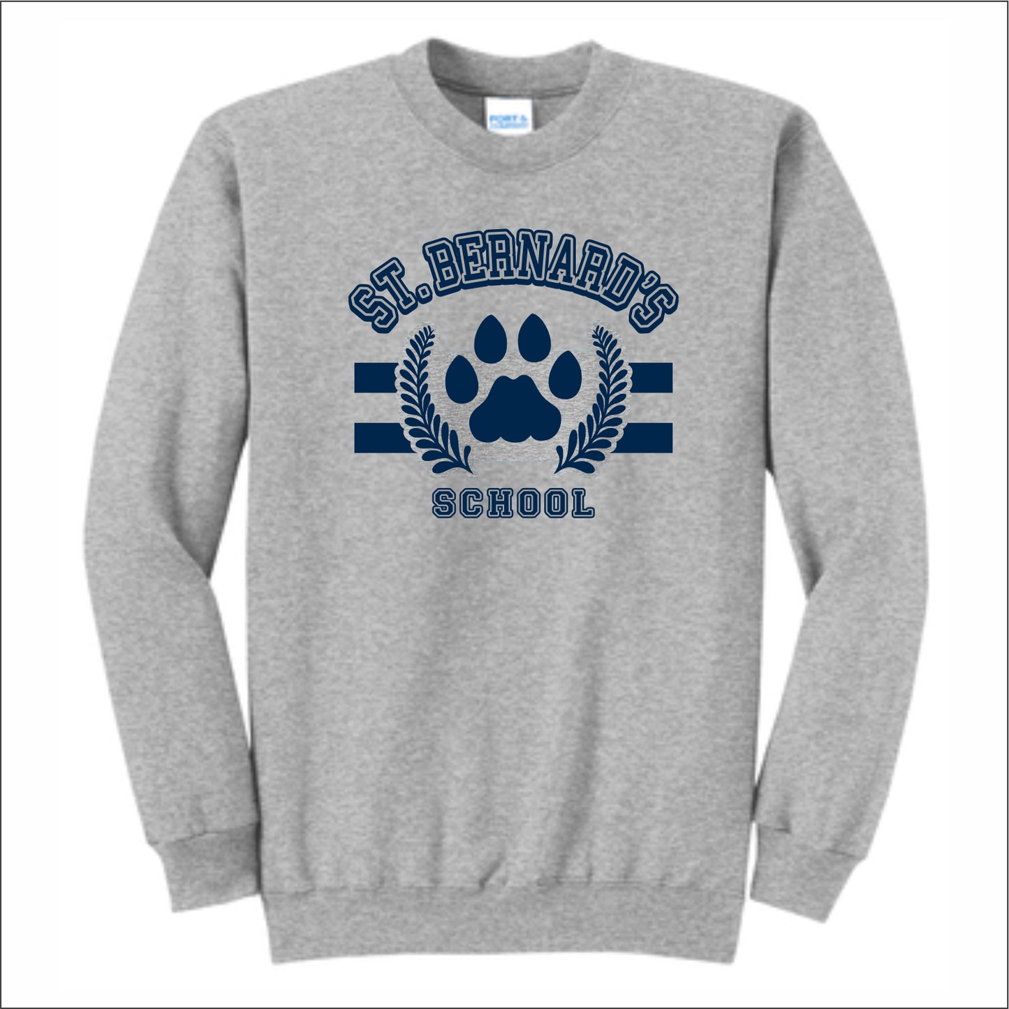 St. Bernard's School Crewneck Sweatshirt - Des. A
