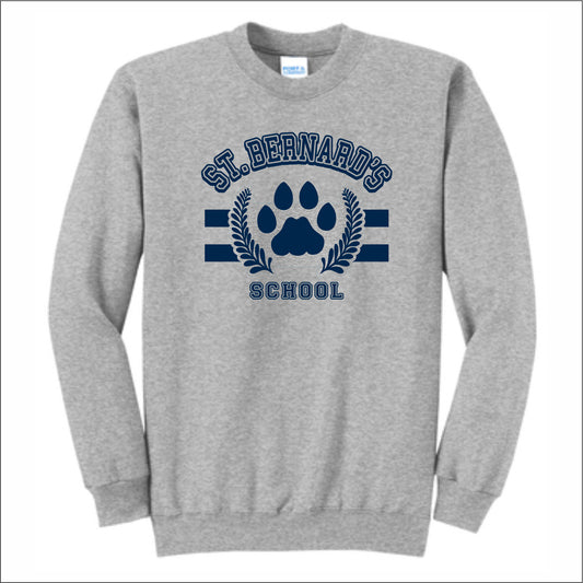 St. Bernard's School Crewneck Sweatshirt - Des. A