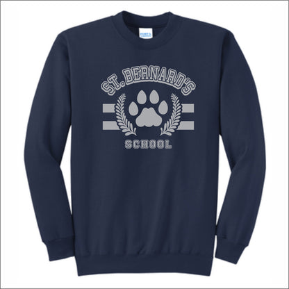 St. Bernard's School Crewneck Sweatshirt - Des. A