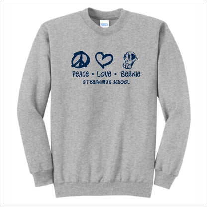 St. Bernard's School Crewneck Sweatshirt - Des. B