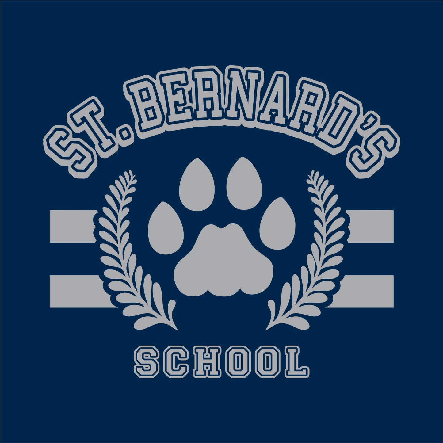 St. Bernard's School Crewneck Sweatshirt - Des. A