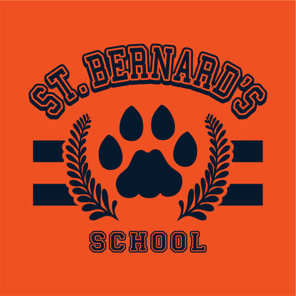 St. Bernard's School Short Sleeve T-shirt - Des. A