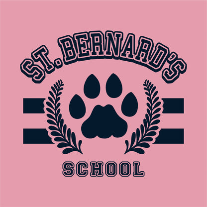 St. Bernard's School Short Sleeve T-shirt - Des. A