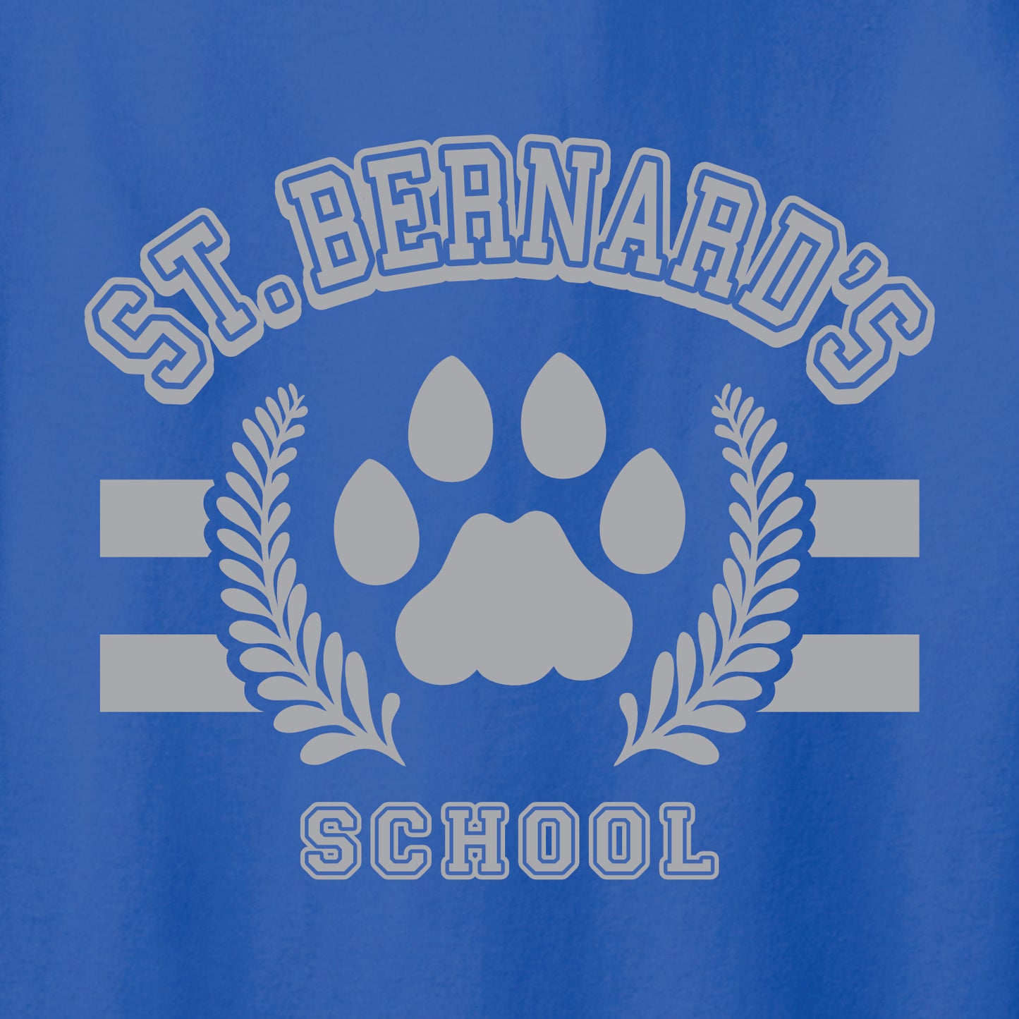 St. Bernard's School Short Sleeve T-shirt - Des. A