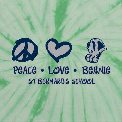 St. Bernard's School Tie-Dye T-shirt - Des. B