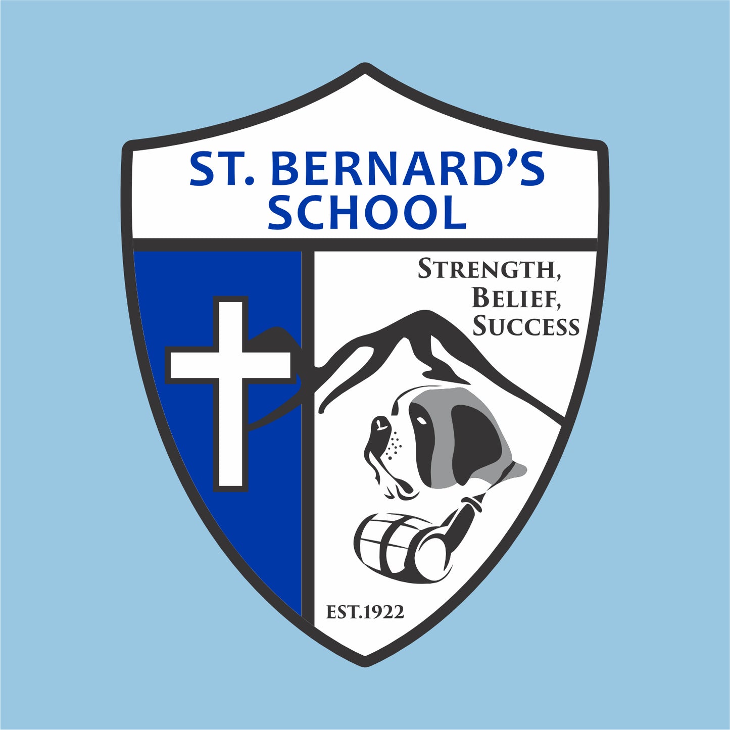 St. Bernard's School Ladies Performance 1/4 Zip