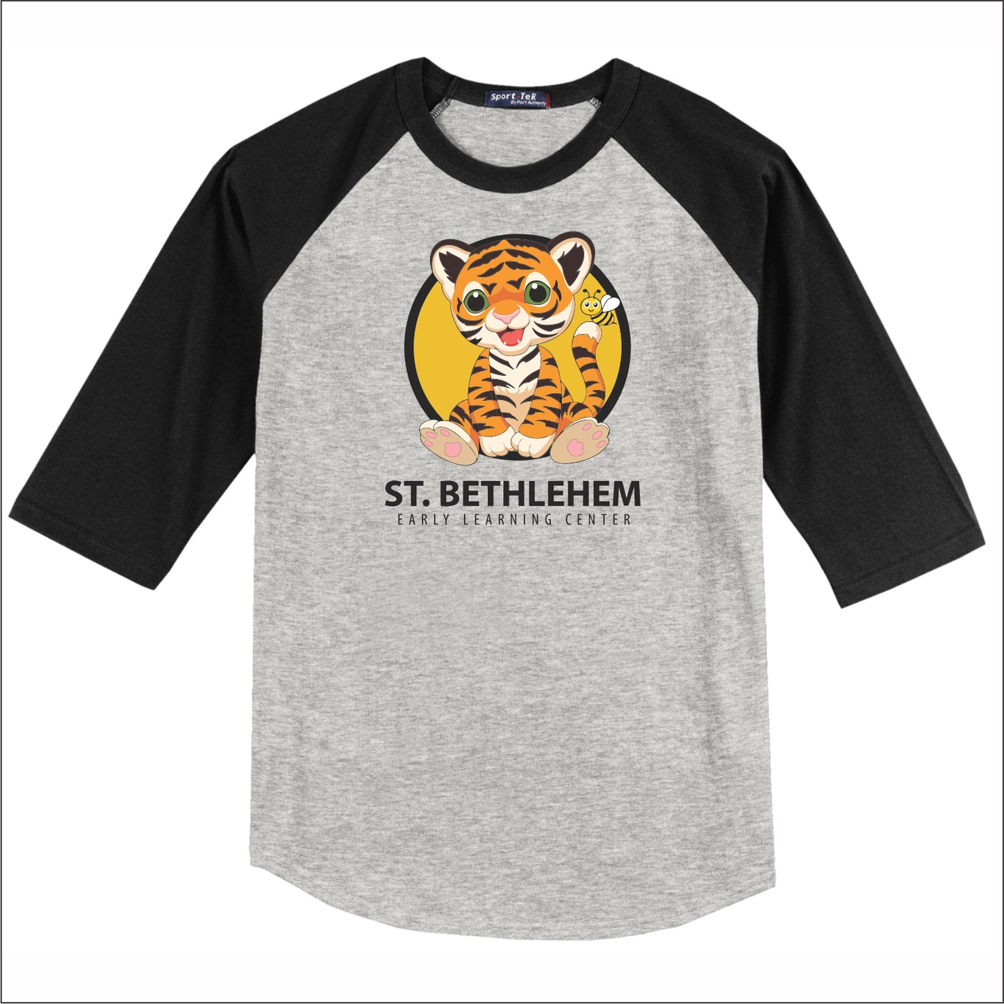 St. Bethlehem ELC 3/4 Sleeve Baseball T-shirt