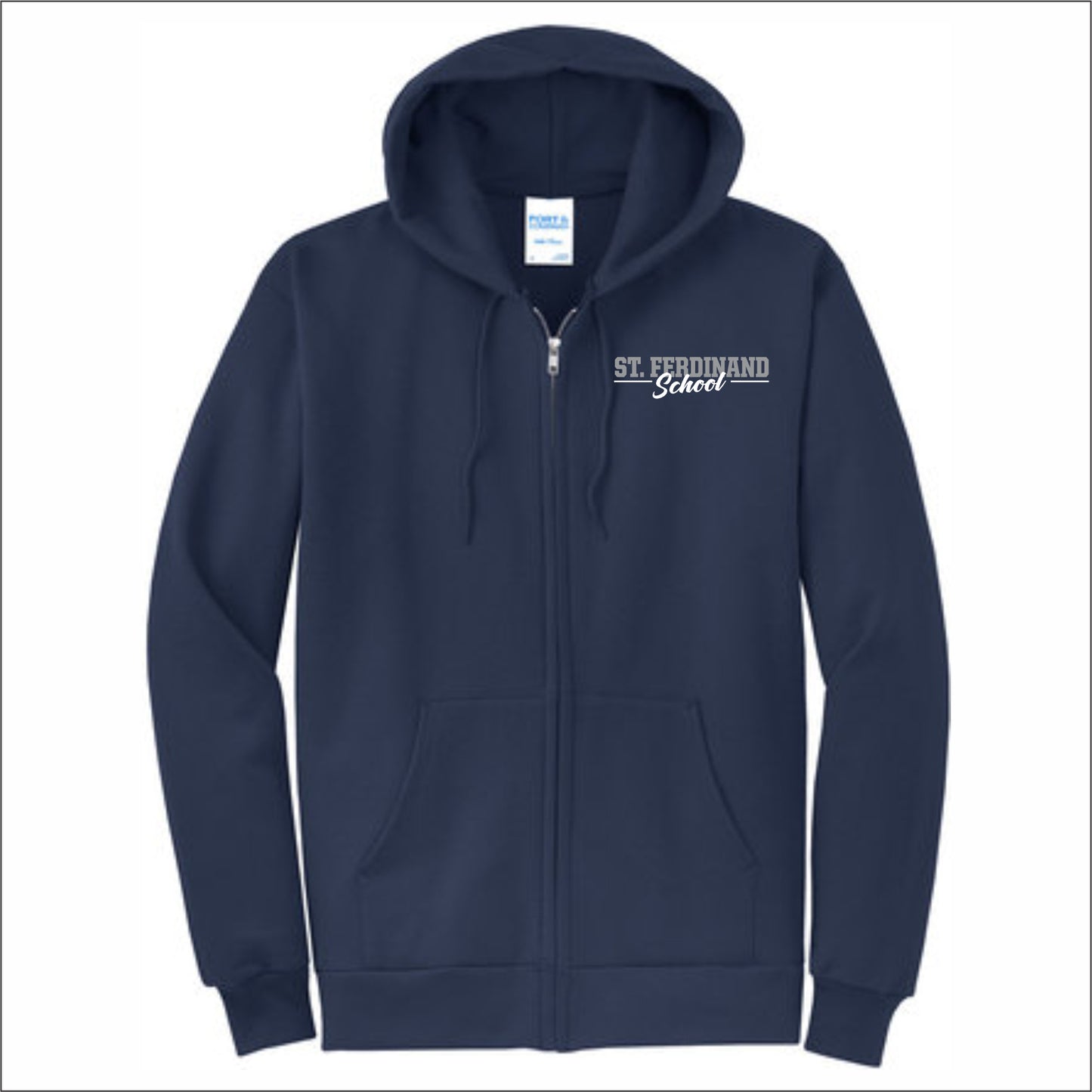 St. Ferdinand School Full-Zip Hooded Sweatshirt