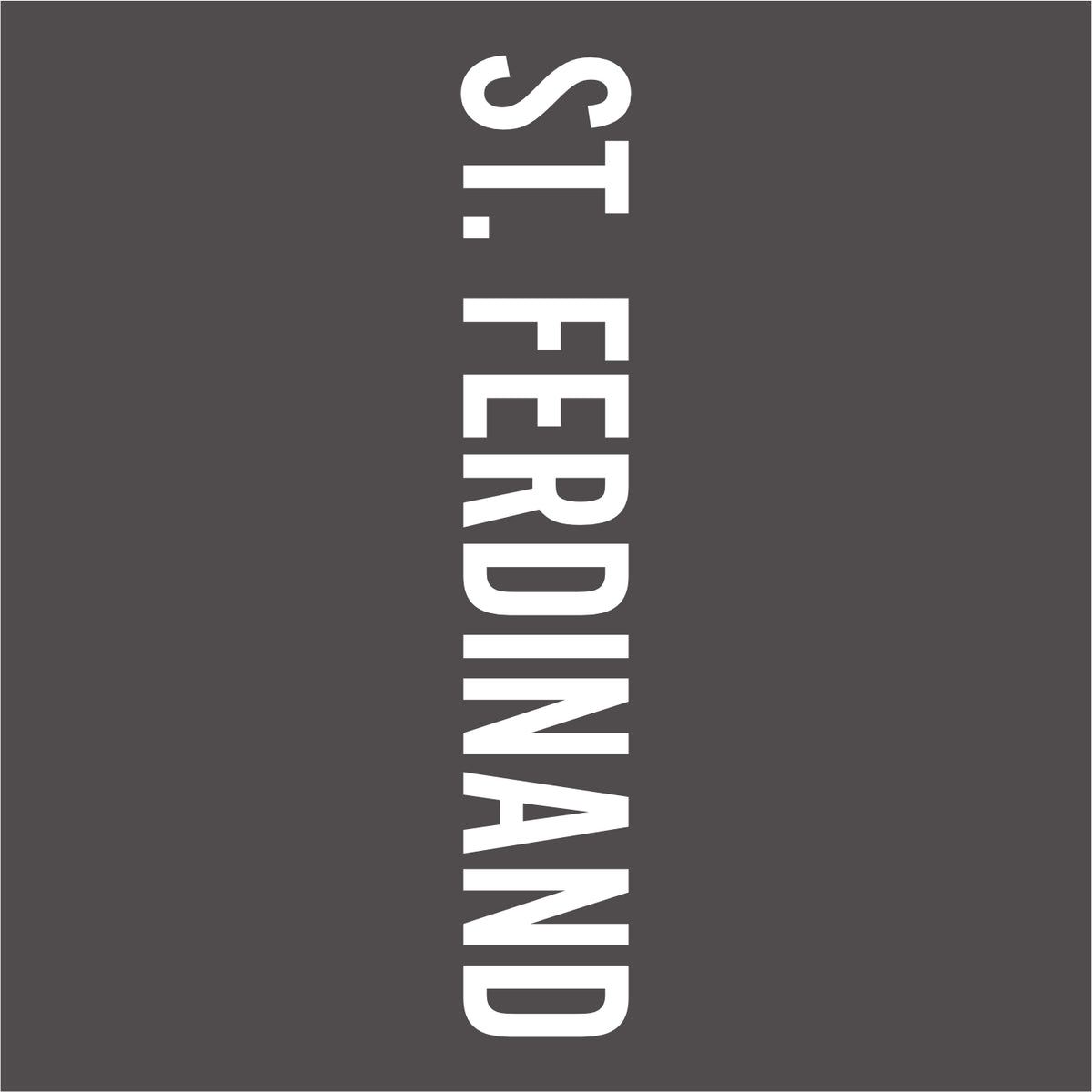 St. Ferdinand School Open Bottom Sweatpants w/pockets