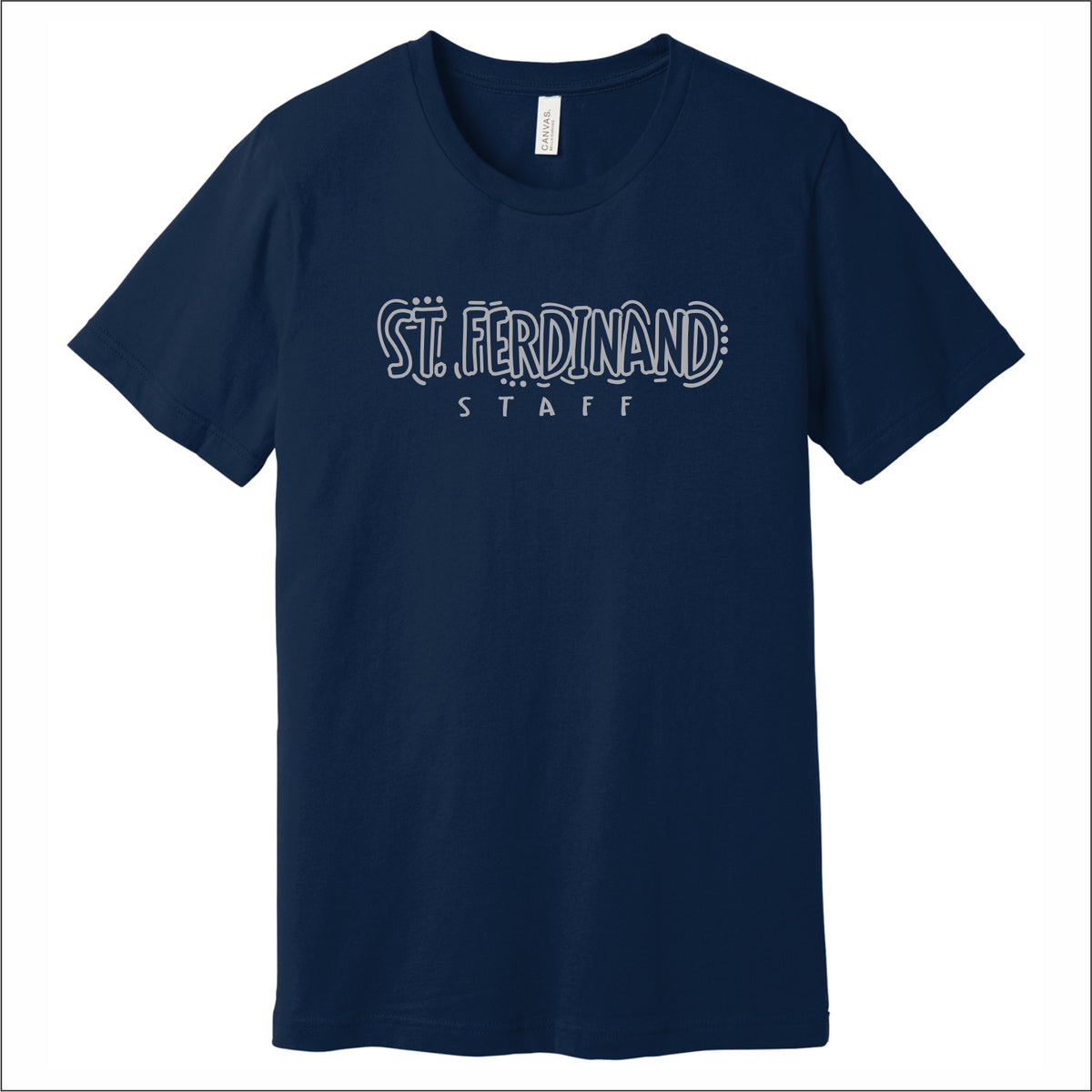 St. Ferdinand Staff Soft Jersey Short Sleeve T-shirt