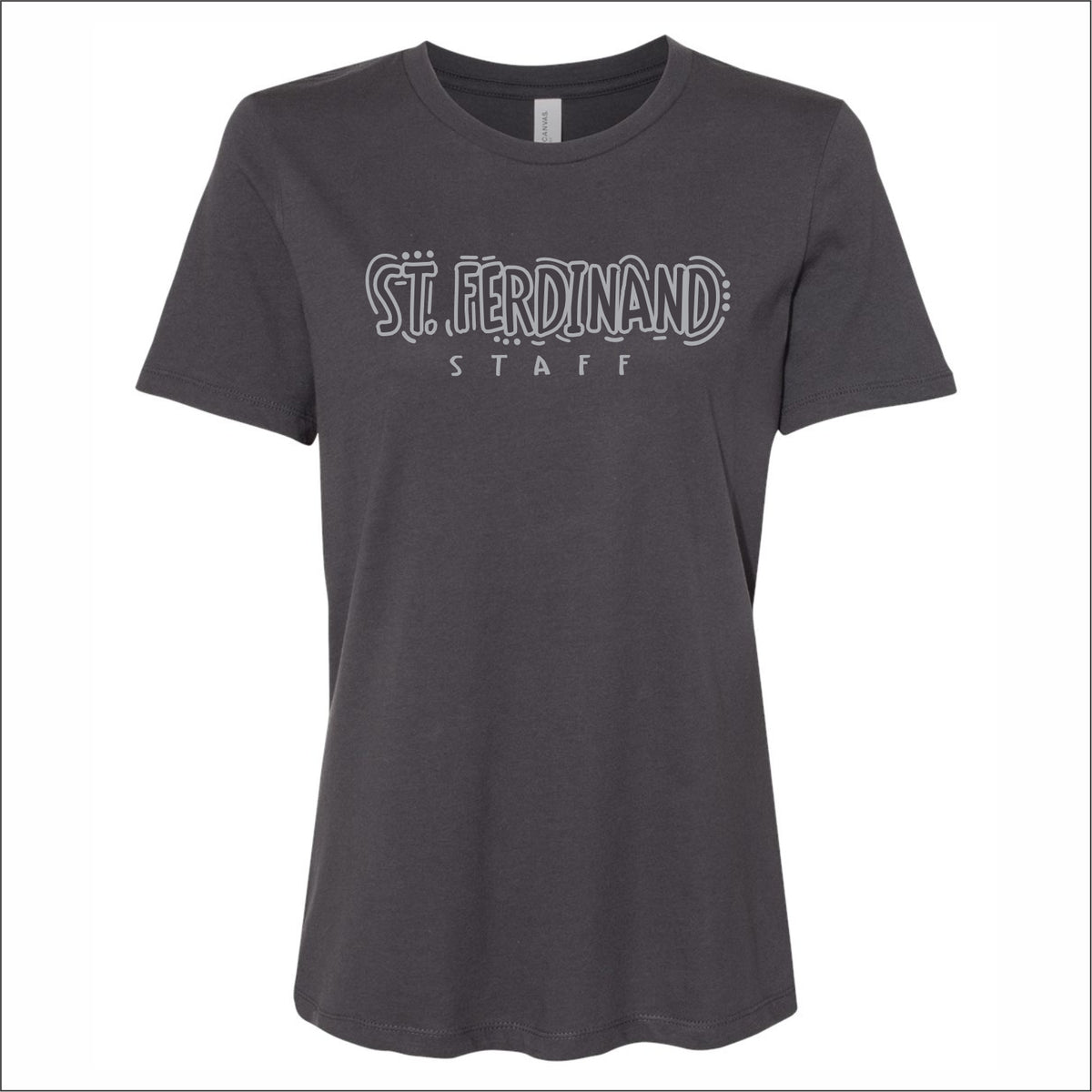 St. Ferdinand Staff Ladies Relaxed Jersey Tee