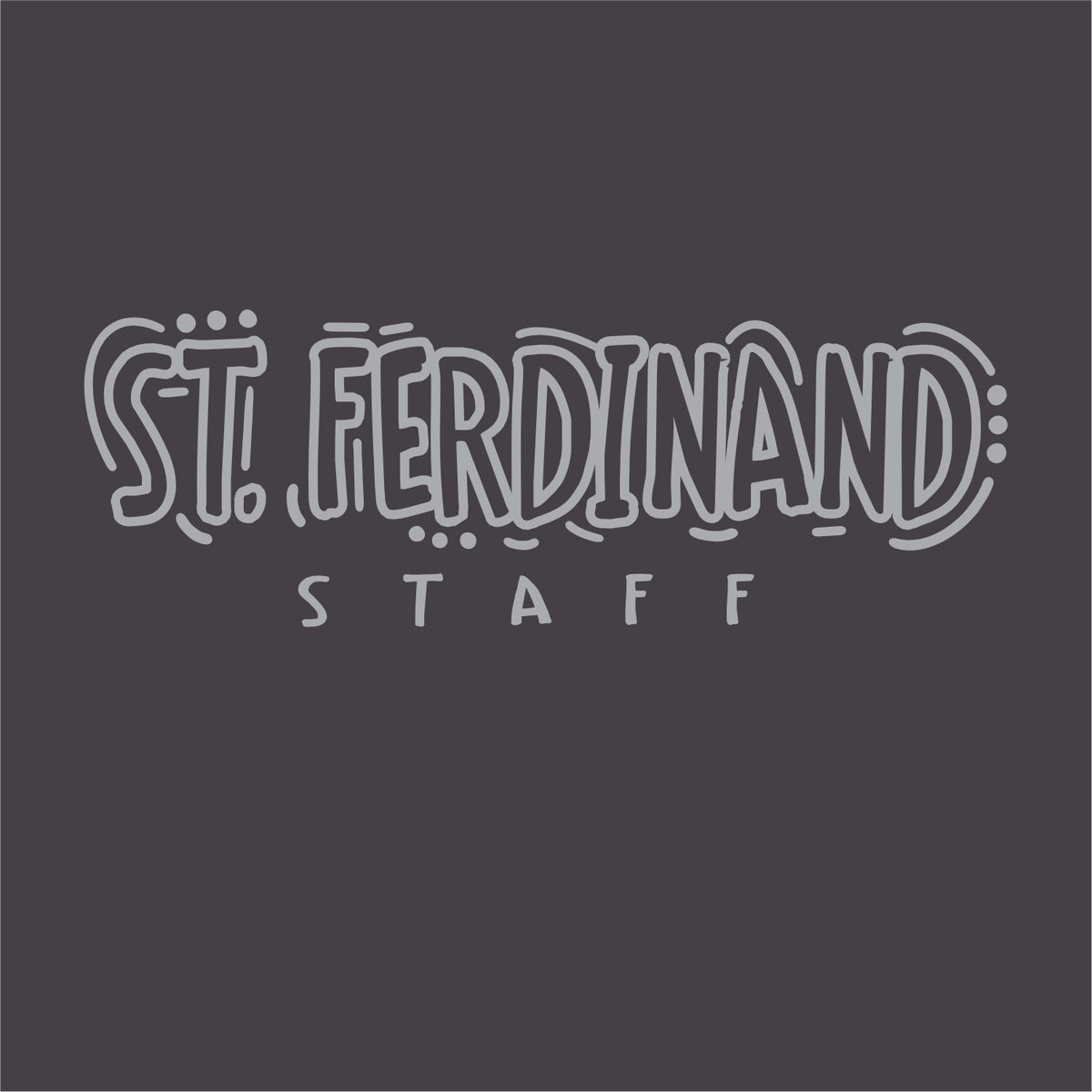 St. Ferdinand Staff Ladies Relaxed Jersey Tee