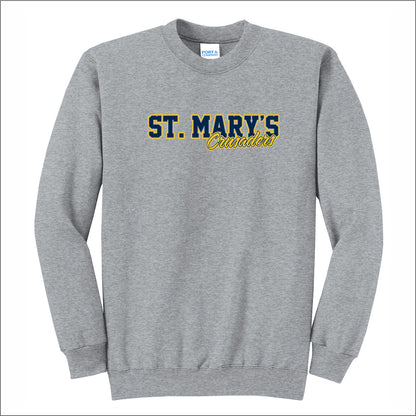 St. Mary's Spiritwear Tall 9oz Crewneck Sweatshirt